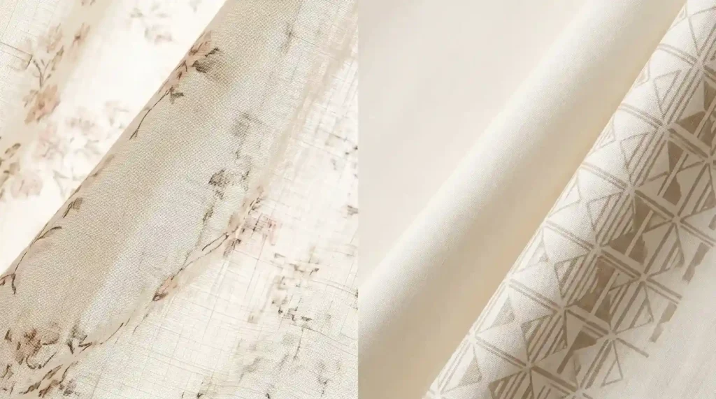 cambric vs lawn fabric comparison